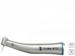 Ti-Max X25L (NSK, Япония) - угловой наконечник с оптикой, передача 1:1, одинарный спрей, керамические подшипники, титановый корпус (NSK, Япония)    Предлагаем качественное оборудование для стоматологии