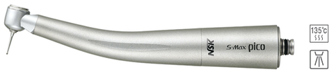 S-Max pico (NSK, Япония) - турбинный наконечник с ультра-миниатюрной головкой, с оптикой, одинарным спреем и керамическими подшипниками, подключение к переходникам NSK 