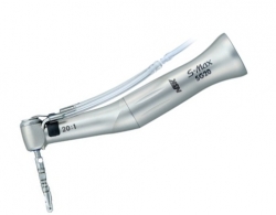 S-Max SG20 - угловой хирургический наконечник без оптики, понижение 20:1, корпус из нержавеющей стали, внешнее и внутреннее охлаждение (NSK, Япония)