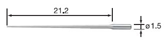 V-S52 (NSK, Япония) - эндодонтические насадки для чистки корневого канала 26 мм. к держателю V-30 к ультразвуковым скалерам Varios NSK и Satelec 