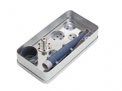 Контейнер Paro silber - для стерилизации и хранения наконечников Vector Paro и набора инструментов к аппарату Vector Paro и Vector Paro Pro (Dürr Dental, Германия).  