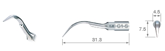 G1-S - насадка для удаления зубных отложений к ультразвуковой хирургической системе VarioSurg (NSK, Япония)