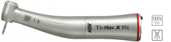 Ti-Max X95 - угловой наконечник без оптики, повышение 1:5, четырехточечный спрей, керамические подшипники, титановый корпус (NSK, Япония)