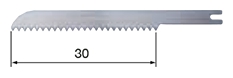 картинка SGR-3 - микропилы для наконечника SGR2-E,  длина 30 мм., толщина лезвия 0,35мм., 10шт. (NSK, Япония) от Алдент
