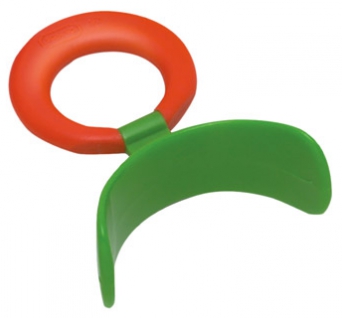 картинка 930410 - Вестибулярная пластинка Muppy™ стандартная, жесткая, зеленая SMALL (с красным кольцом, от 3 до 5 лет)