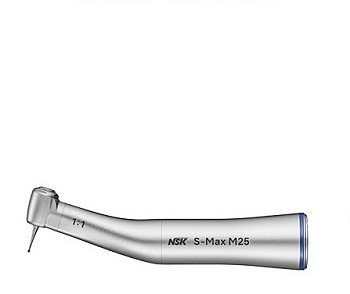 S-Max M25 NSK- угловой стоматологический наконечник без оптики, передача 1:1, одинарный спрей, нержавеющая сталь  Предлагаем качественное оборудование для стоматологии