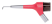 PROPHYflex 4 - наконечник стоматологический воздушный, порошкоструйный для очистки поверхностей зубов под соединение Multiflex в наборе с усиленной канюлей, цвет Flamingo - розовый,  (KaVo, Германия)