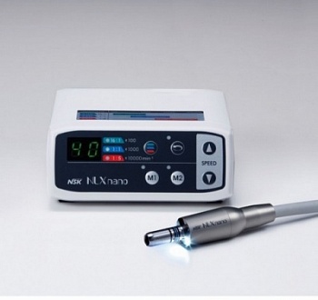 Микромотор NLX Nano S230, совместим со всеми угловыми наконечниками, LED подсветка (NSK, Япония) Предлагаем качественное оборудование для стоматологии